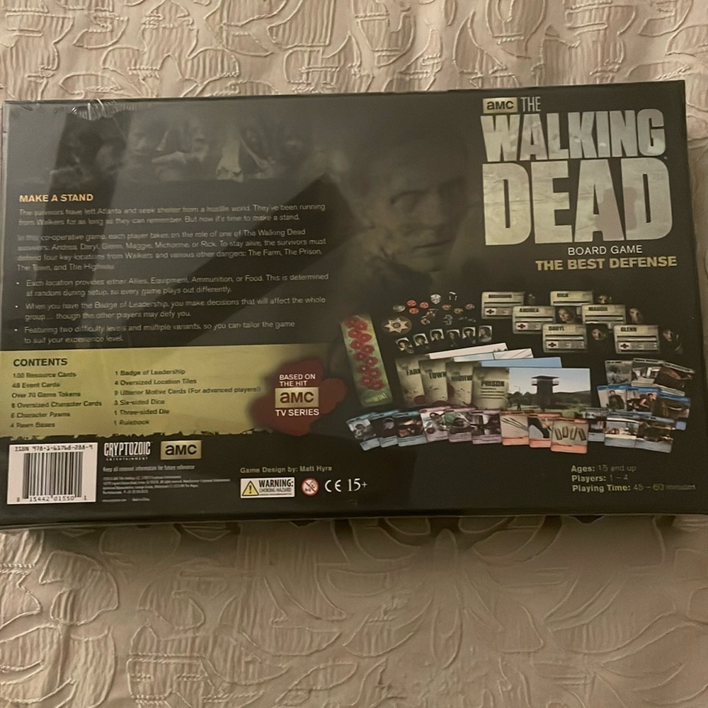 AMC The Walking Dead Board Game - New Still in the original Wrapper - Picture 2 of 11